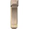 Ekena Millwork Thorton Craftsman Rough Sawn Bracket w/ Offset Brace, Douglas Fir, 8"W x 24"D x 32"H BKT0806X24X32THR04RDF - alternate 3